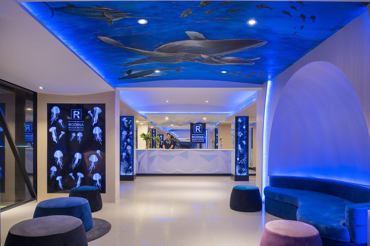 Rodina Beach Hotel Jomtien Beach Exterior foto